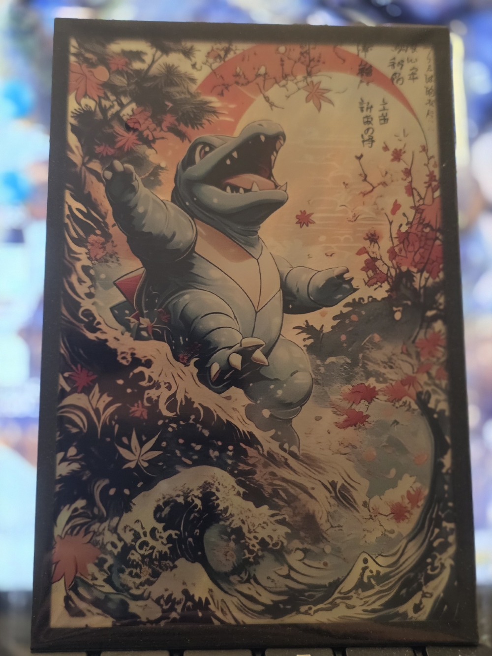 Pokemon Totodile Japanese Art Board